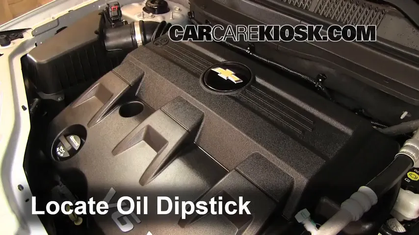 2012 Chevrolet Captiva Sport LTZ 3.0L V6 FlexFuel Aceite Controlar nivel de aceite